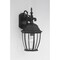 Designers Fountain Tiverton 18in Black 1-Light Outdoor Line Voltage Wall Sconce, Bulb Not Included 2431-BK - alternate 1